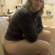 An older woman takes a shit while sitting on a toilet. After wiping her ass, her turds are shown in the toilet bowl, and someone tries to fish them out of the water as it flushes. See movies 13893-13898 for more. 720P HD. 134MB, MP4 file. Over 6 minutes.